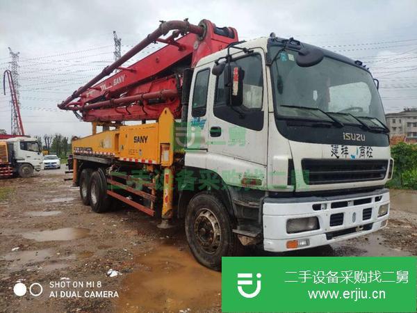 湖南出售二手37米泵車