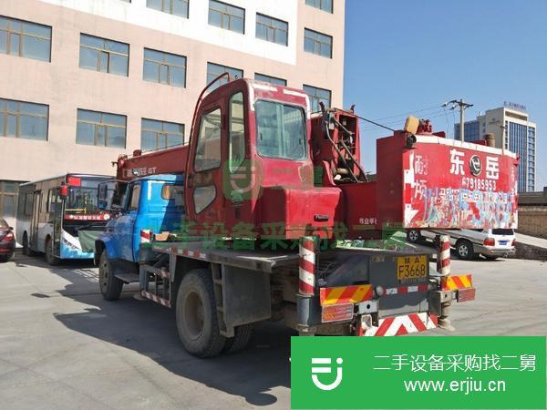 青海出售二手十噸吊車