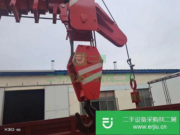 湖北出售二手陜汽德長隨車吊