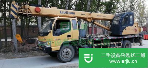 北京出售二手柳工4節8噸吊車