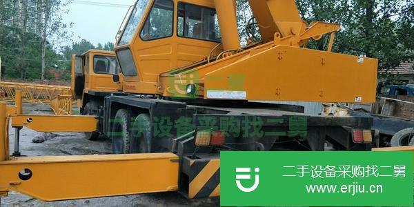 上海出售二手25噸加藤吊車(chē)