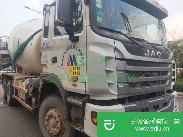 湖南出售二手紅巖杰斯15方攪拌車