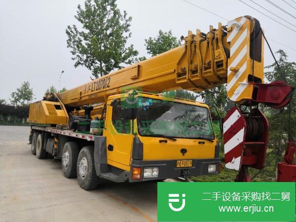 山東出售二手長江55噸汽車吊