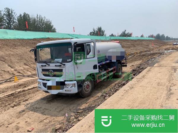 河北出售二手東風多利卡15方灑水車