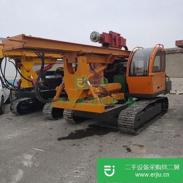 海南出售二手光伏履帶打樁機(jī)