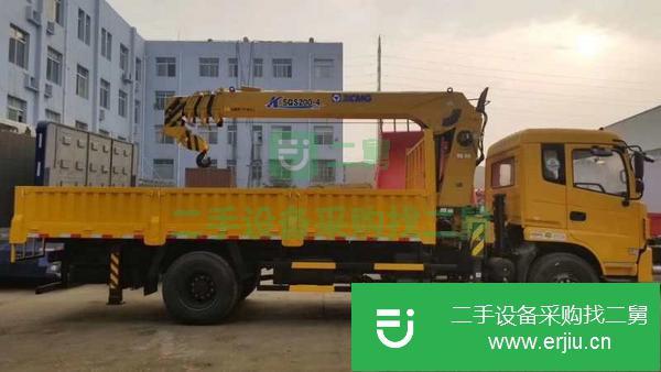 浙江出售二手東風12噸隨車吊