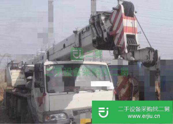 河北出售二手中聯(lián)吊車，20噸四節(jié)臂，有副臂
