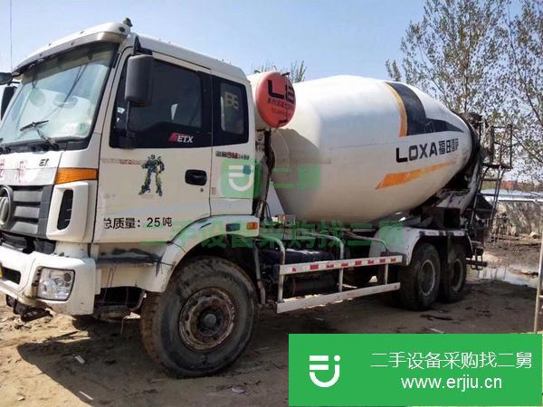 安徽出售二手歐曼大14方混凝土攪拌車
