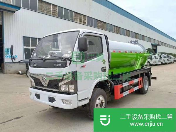 湖北出售二手東風多利卡國六4.5方吸污車
