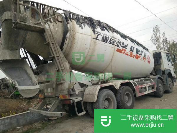 山西出售二手國五豪沃20方攪拌車