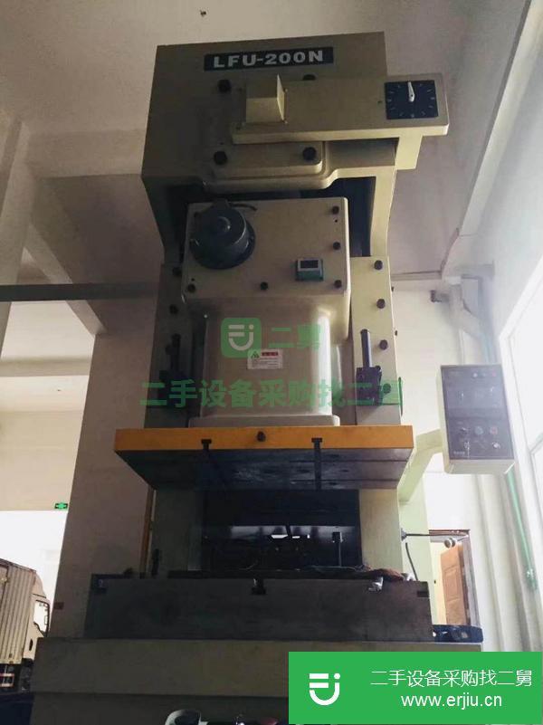 安徽出售二手臺灣萊富LFU-200N，200噸沖床