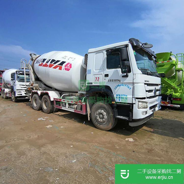 山東出售二手德龍混凝土攪拌車