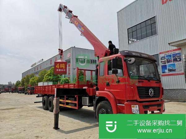 云南出售二手東風錦程后八輪12噸隨車吊
