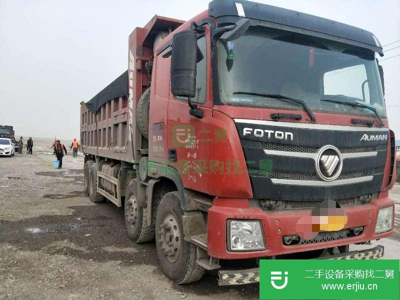 新疆出售二手福田歐曼自卸車