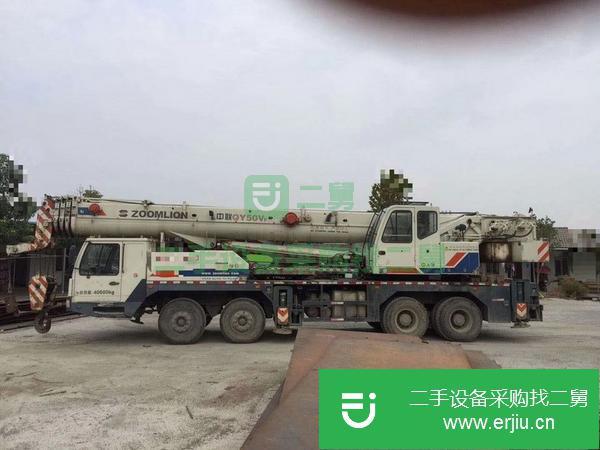 湖北出售二手中聯50v汽車吊