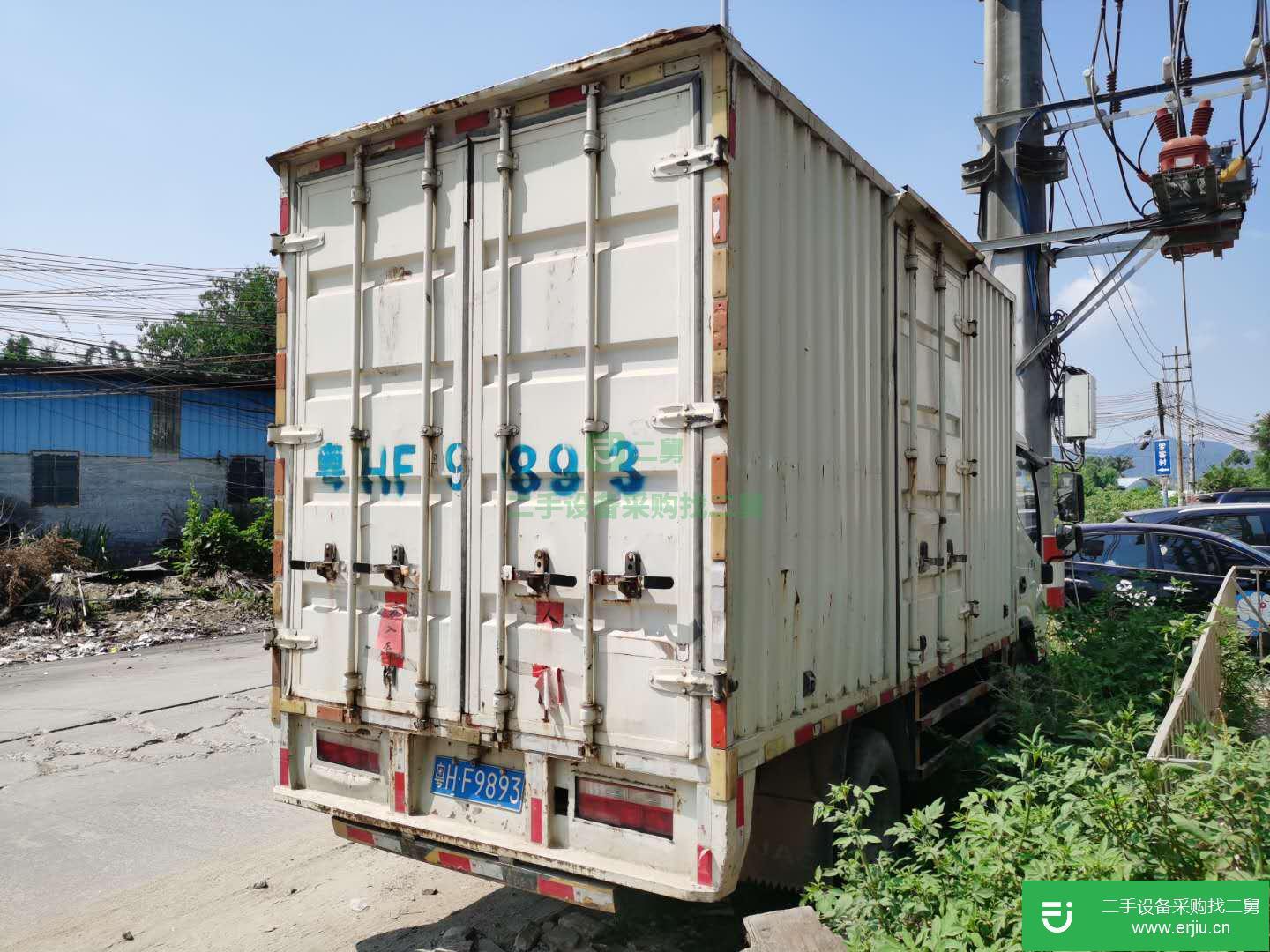 廣東出售二手江淮帥鈴箱式貨車