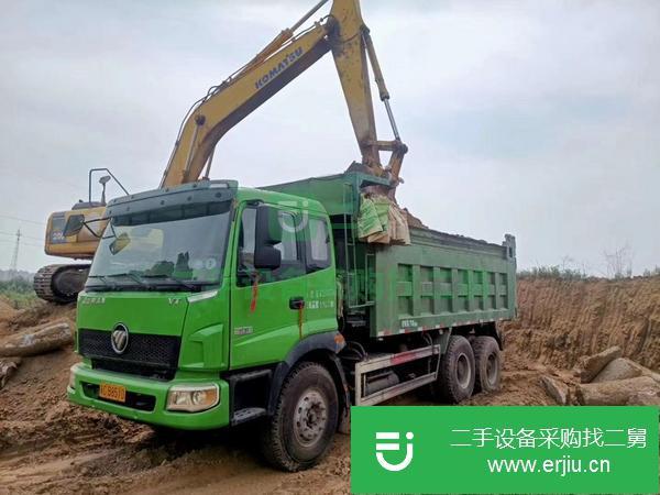 安徽出售二手國三歐曼后八輪自卸車