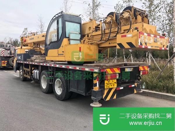 吉林出售二手柳工12噸四節(jié)臂吊車