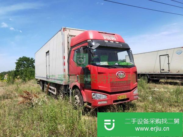 遼寧出售二手解放J6冷藏車