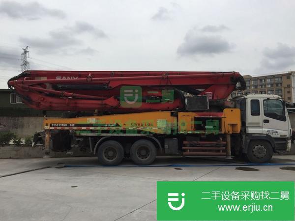 湖南出售二手三一五十鈴46米泵車