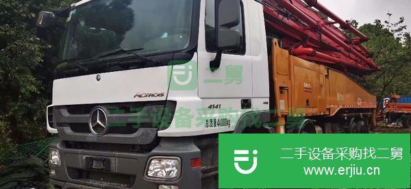 河南出售二手56米泵車,手續(xù)齊全,泵送方量五萬(wàn)