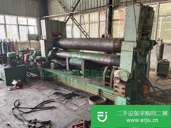 吉林出售二手液壓數(shù)顯全自動(dòng)卷板機(jī)