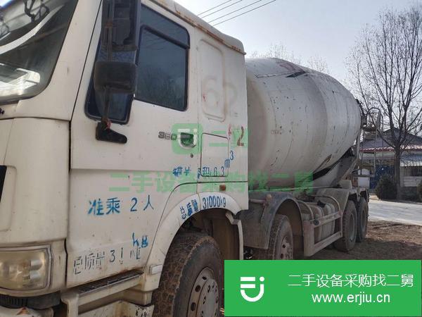 青海出售二手德龍十方混泥土攪拌車