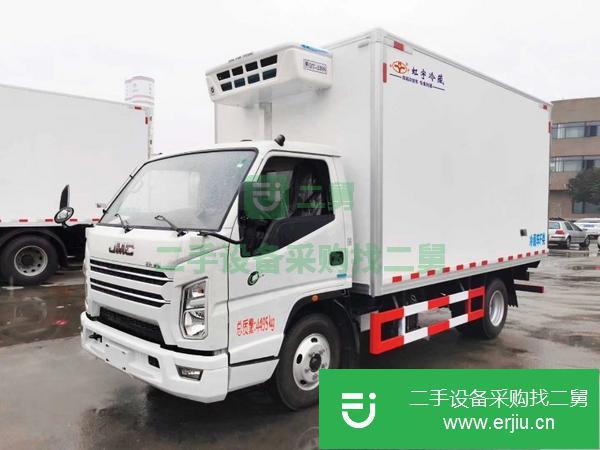 河北出售二手江鈴順達4米2冷藏車