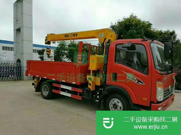 湖北出售二手重汽3.2噸隨車吊
