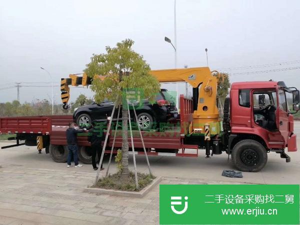 湖北出售二手東風(fēng)12噸240馬力隨車(chē)吊
