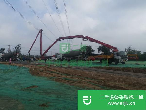 江蘇出售二手徐工41米泵車