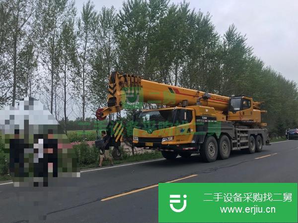 黑龍江出售二手徐工80噸汽車吊