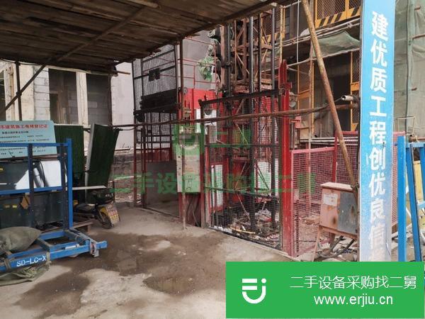 河北出售江鹿施工電梯。18層高