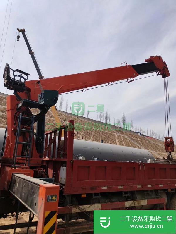 浙江出售二手12噸5節臂吊車