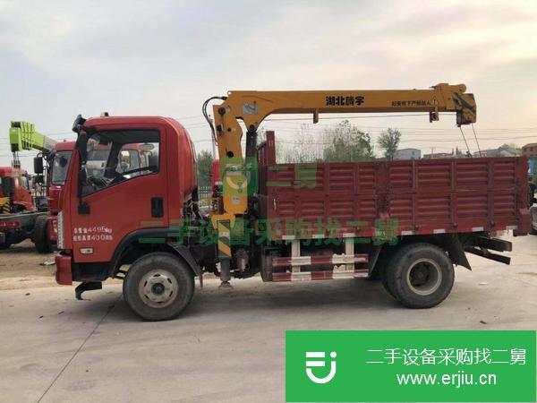 湖北出售二手東風3.2噸隨車吊