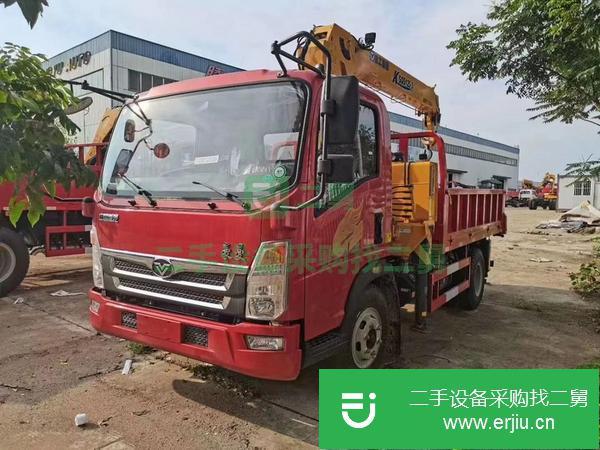 廣西出售二手重汽豪曼隨車吊