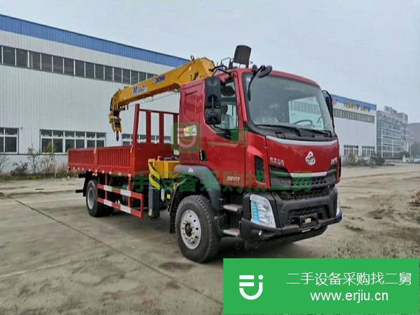 湖北出售二手柳汽M3單橋8噸隨車吊
