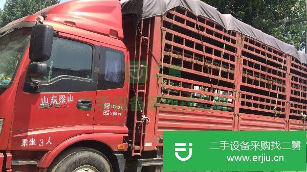 山東出售二手福田奧鈴高欄載貨車