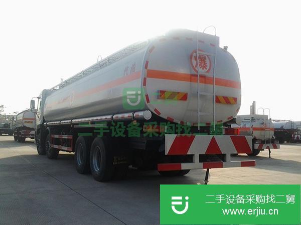 廣東出售二手東風天龍前四后八25立方油罐車
