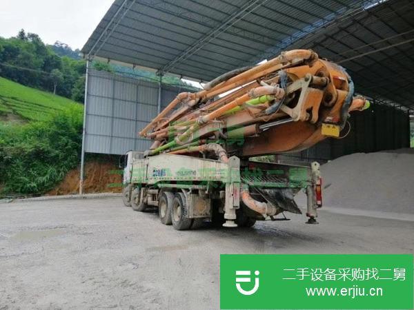 天津出售二手奔馳52米泵車