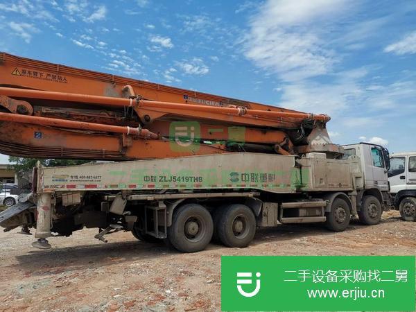 湖南出售二手中聯52米泵車