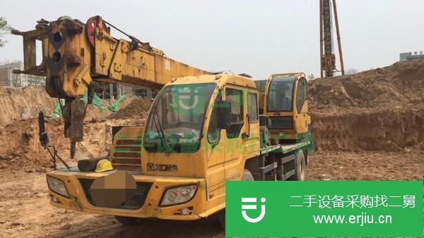 山西出售二手徐工12噸汽車吊