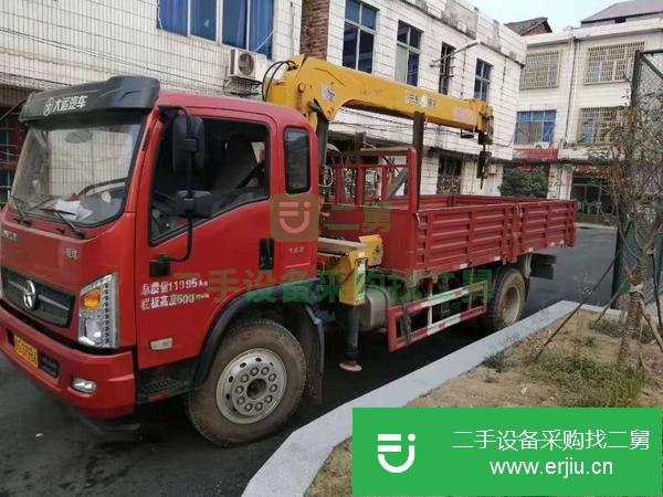 湖北出售二手6.3噸隨車吊