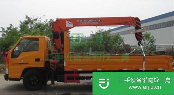 貴州出售二手重汽藍(lán)牌5噸隨車吊