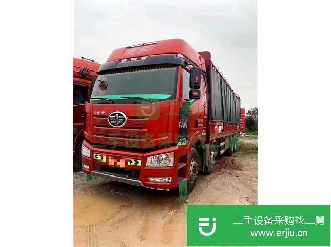 江西出售二手一汽解放J6高欄載貨車
