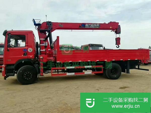 湖北出售二手8噸單橋隨車吊