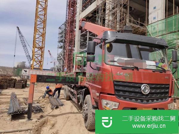 浙江出售二手12噸5節臂吊車