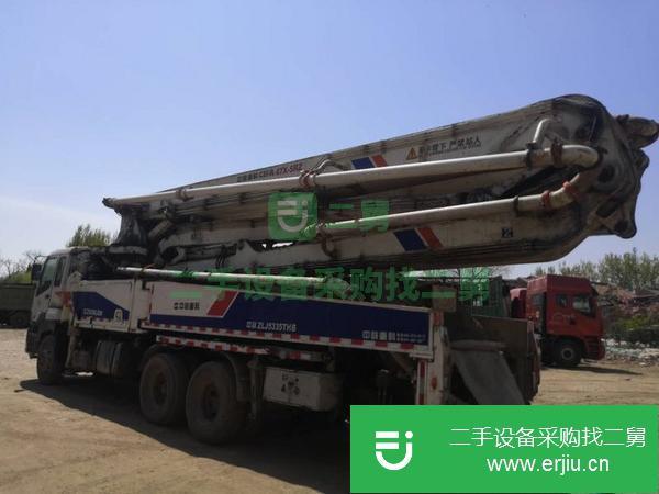 湖南出售二手中聯五十鈴47米泵車
