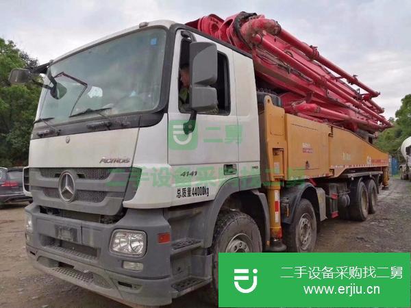 山東出售二手泵車,奔馳底盤,車況精品