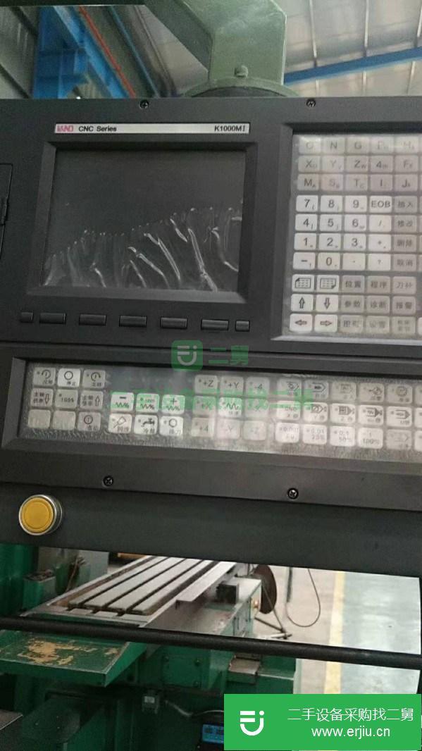 江蘇出售二手北京一機B1-320JK簡易數控立式升降臺銑床